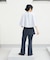 『2サイズ展開』スカートレイヤードフレアパンツ