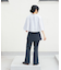 『2サイズ展開』スカートレイヤードフレアパンツ