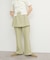『2サイズ展開』スカートレイヤードフレアパンツ