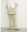 『2サイズ展開』スカートレイヤードフレアパンツ