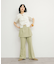 『2サイズ展開』スカートレイヤードフレアパンツ