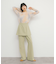 『2サイズ展開』スカートレイヤードフレアパンツ