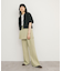 『2サイズ展開』スカートレイヤードフレアパンツ