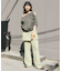 『2サイズ展開』スカートレイヤードフレアパンツ