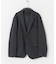 『防シワ／イージーケア』LIFE STYLE TAILOR　ウールライクツイルストレッチジャケット