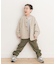 『親子リンク』キルトノーカラージャケット(KIDS)