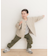 『親子リンク』キルトノーカラージャケット(KIDS)