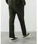 『イージーケア』LIFE STYLE TAILOR　リップストップナイロンストレッチパンツ