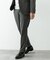 『イージーケア』LIFE STYLE TAILOR　リップストップナイロンストレッチパンツ