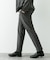 『イージーケア』LIFE STYLE TAILOR　リップストップナイロンストレッチパンツ
