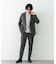 『イージーケア』LIFE STYLE TAILOR　リップストップナイロンストレッチパンツ