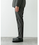 『イージーケア』LIFE STYLE TAILOR　リップストップナイロンストレッチパンツ