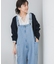 デニムサロペット