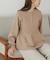 『WEB限定』2WAYペプラムニットプルオーバー