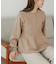 『WEB限定』2WAYペプラムニットプルオーバー