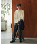 『UR TECH 200日ニット』モックネックプルオーバー
