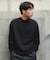 『UR TECH 200日ニット』モックネックプルオーバー