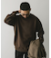 『XLサイズ／WEB限定』チュニジアウール クルーネック ニット