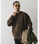 『XLサイズ／WEB限定』チュニジアウール クルーネック ニット