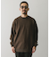 『XLサイズ／WEB限定』チュニジアウール クルーネック ニット