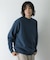 『XLサイズ／WEB限定』チュニジアウール クルーネック ニット