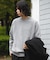『XLサイズ／WEB限定』チュニジアウール クルーネック ニット