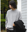 『XLサイズ／WEB限定』チュニジアウール クルーネック ニット
