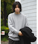 『XLサイズ／WEB限定』チュニジアウール クルーネック ニット
