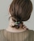 カラフルモチーフヘアポニー