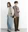 『ユニセックス』『接触冷感／吸水速乾／イージーケア』リネンライクバンドカラーロングスリーブシャツ