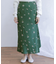 フラワーイレヘムバイアススカート∴