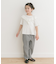 メローフリルリブTシャツ(KIDS)