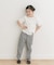 メローフリルリブTシャツ(KIDS)