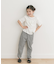 メローフリルリブTシャツ(KIDS)