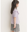 メローフリルリブTシャツ(KIDS)