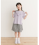 メローフリルリブTシャツ(KIDS)