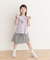 メローフリルリブTシャツ(KIDS)
