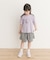 メローフリルリブTシャツ(KIDS)