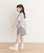 メローフリルリブTシャツ(KIDS)