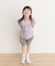 メローフリルリブTシャツ(KIDS)