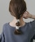 パールリボン2セットヘアゴム