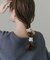 パールリボン2セットヘアゴム