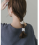 パールリボン2セットヘアゴム