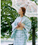 綿麻ゆかた 格子