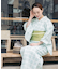 綿麻ゆかた 格子
