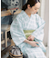 綿麻ゆかた 格子