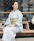 綿麻ゆかた 格子