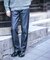 『ユニセックス』スーピマ DENIM パンツスリム #RAMONE　by SHIOTA