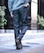 『ユニセックス』スーピマ DENIM パンツスリム #RAMONE　by SHIOTA