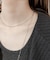 ステンレスレイヤードネックレス